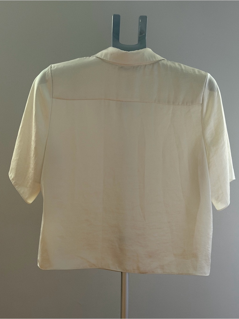 Wilfred by Aritzia Women’s White Short Sleeve Blouse – Size M - Picture 5 of 8